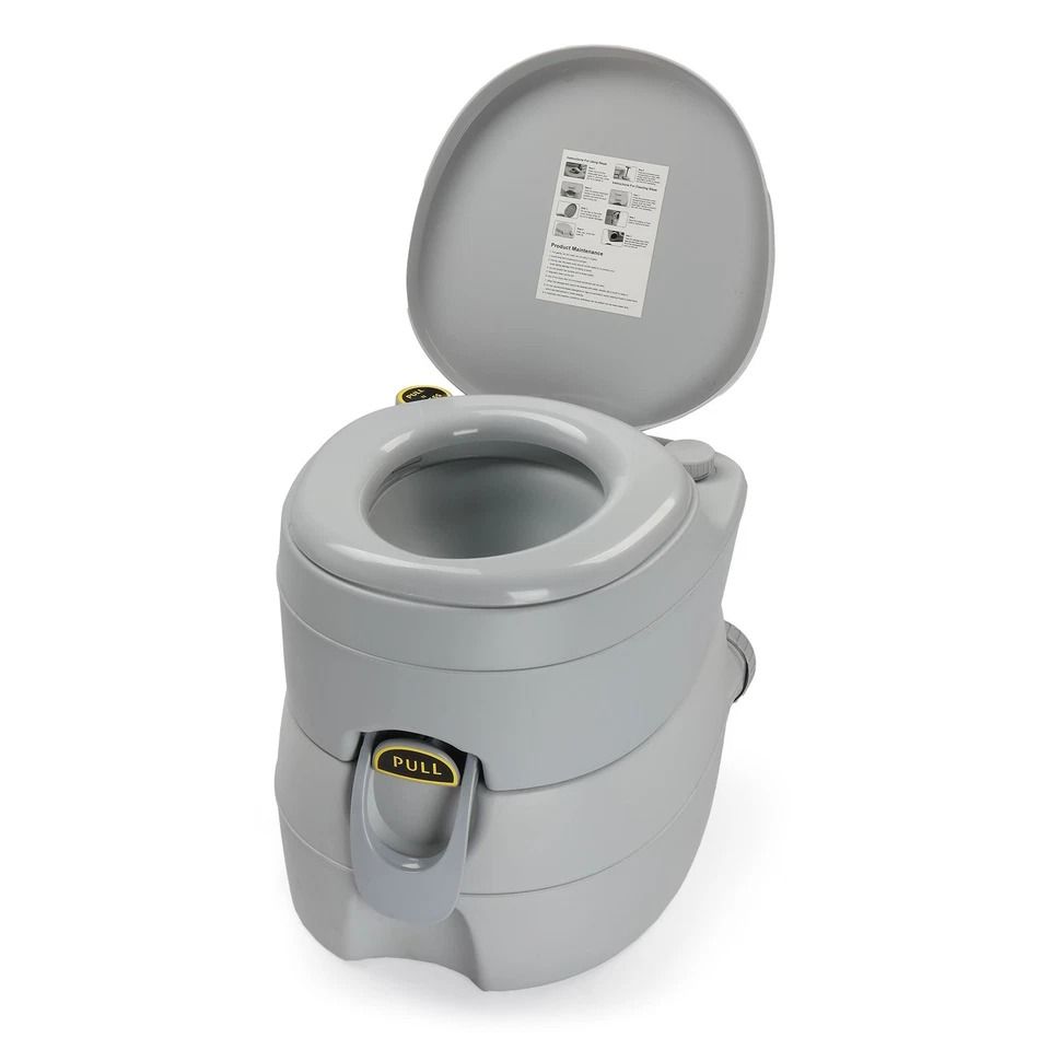 Portable Toilet for Camping & Outdoor Activities Detachable & Removable Potty for In/Outdoor Use