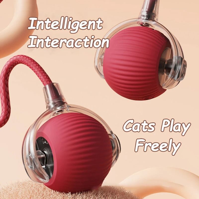 Cat Interactive Automatic Rolling Ball Toy
