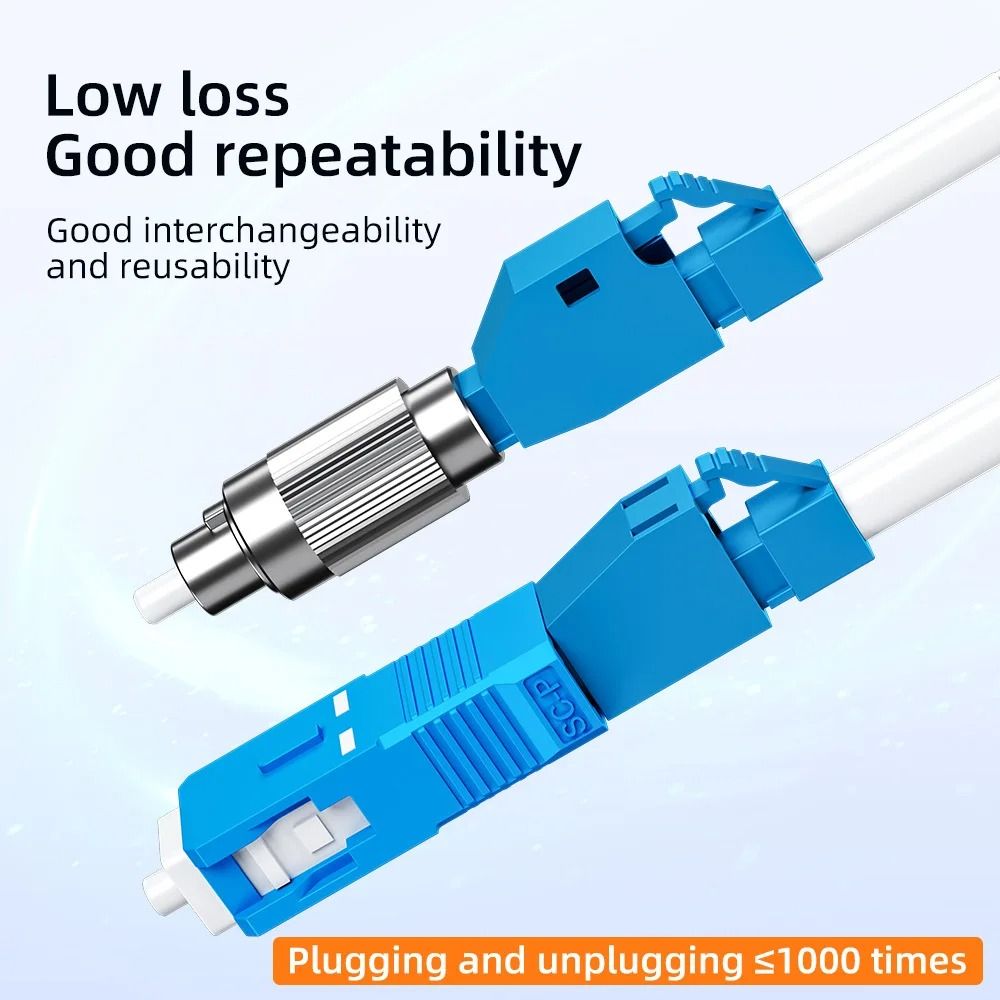 Fiber Optic Male to Female Hybrid Adapter