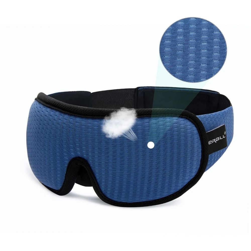 3D Contoured Total Blackout Sleep Mask