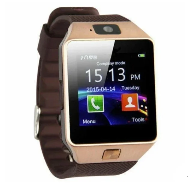 Bluetooth Smart Watch with Camera and Waterproof Touchscreen Design