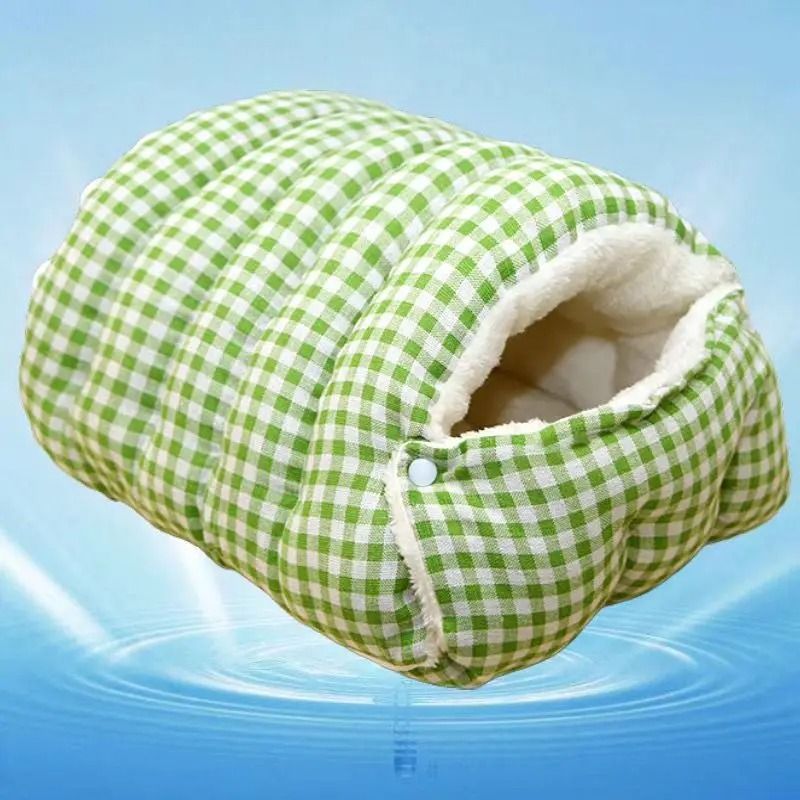Cozy Foldable Winter Pet Sleep Bed