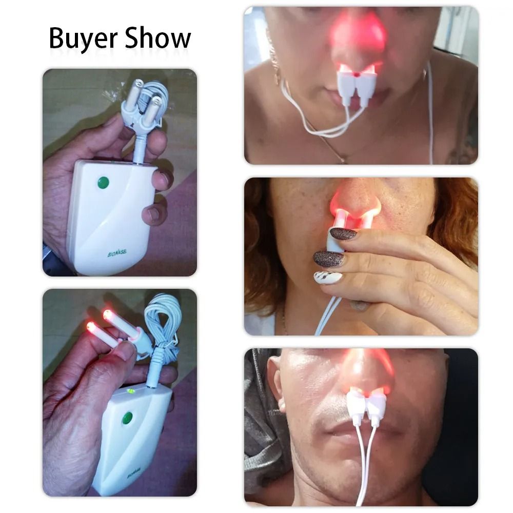 Dual Action Sinus Relief and Nasal Light Therapy System