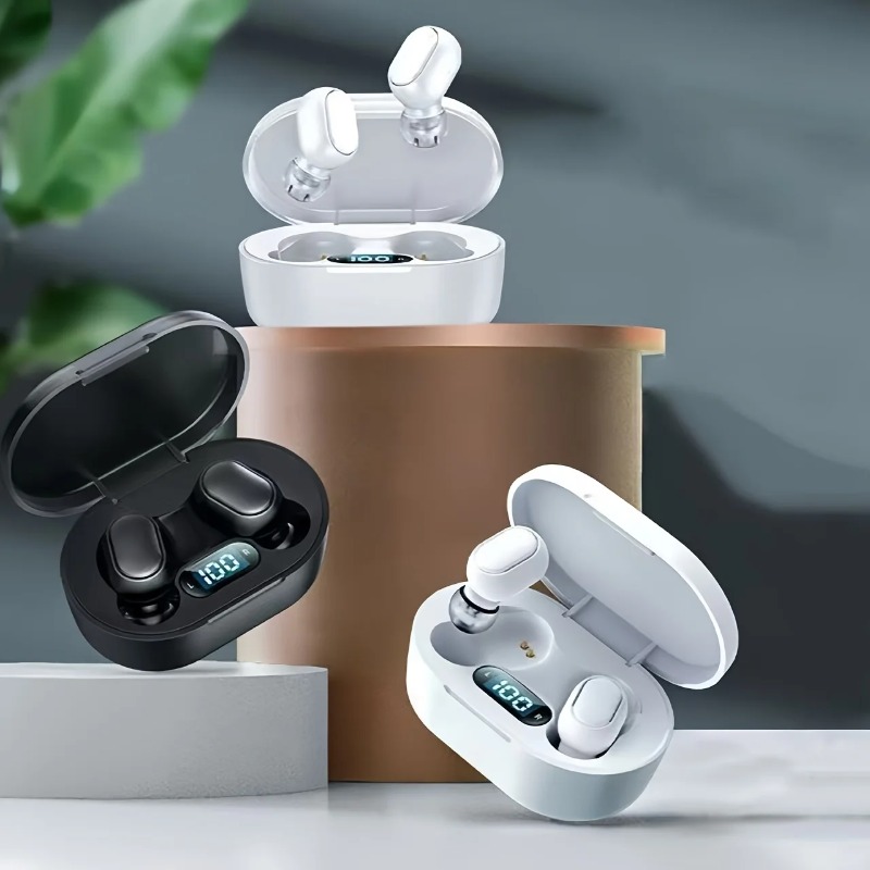 Bluetooth Earbuds Wireless Sports Earbuds with Mic and LED Charging Case