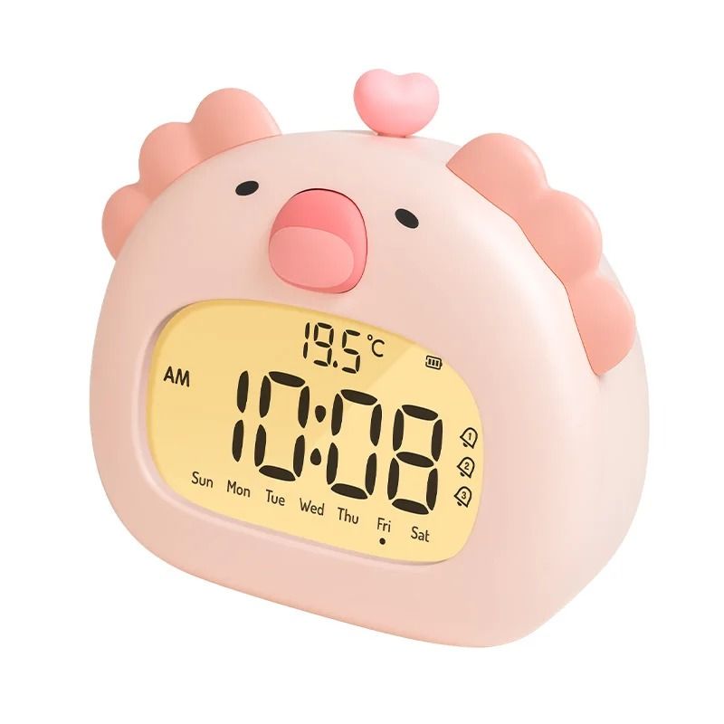 Cute Capybara Bedside LED Kids Alarm Clock