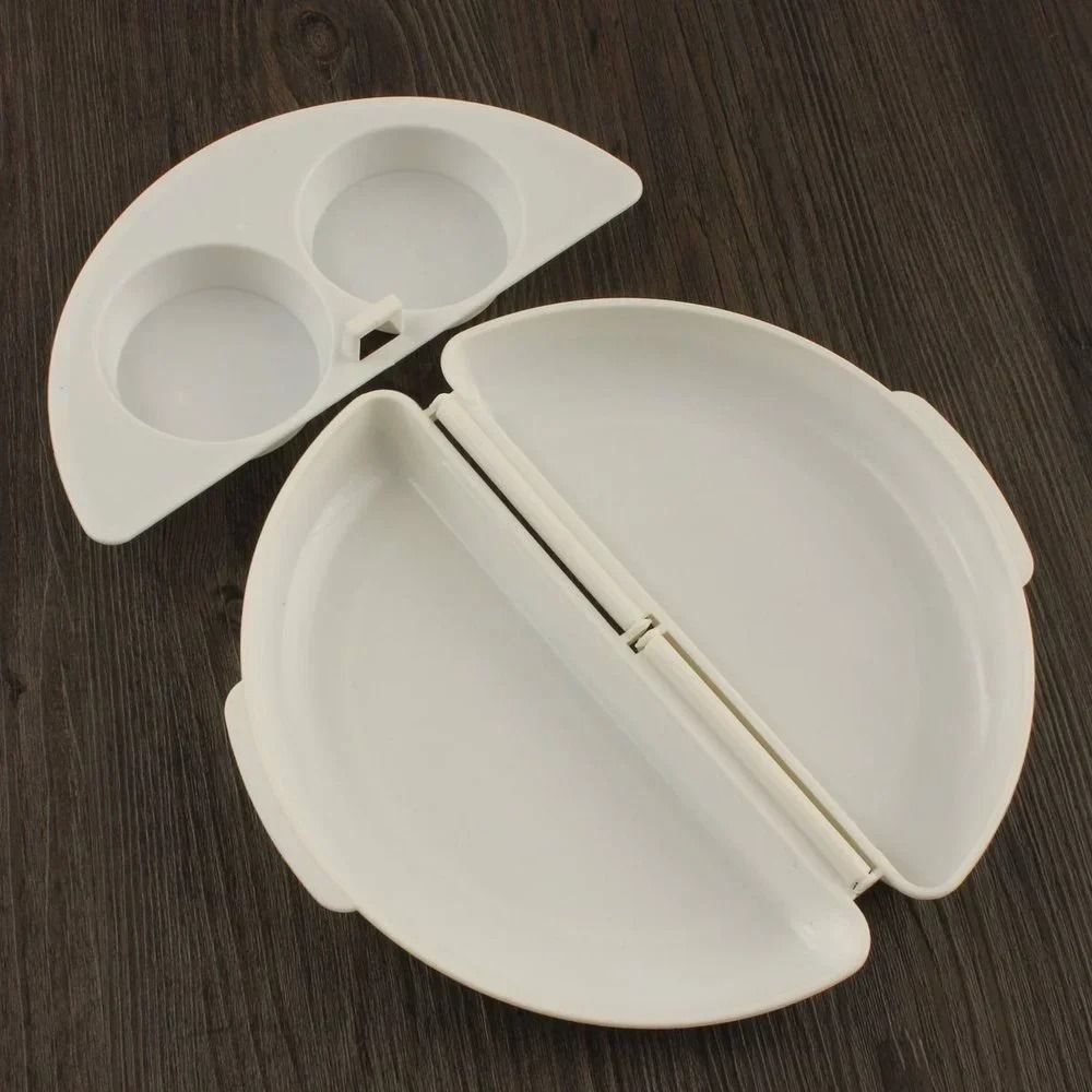 Microwave Omelette Maker and Silicone Egg Steamer Tray