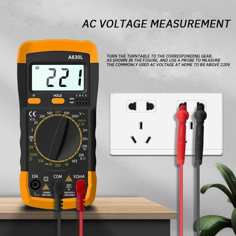 Professional Handheld Digital Multimeter