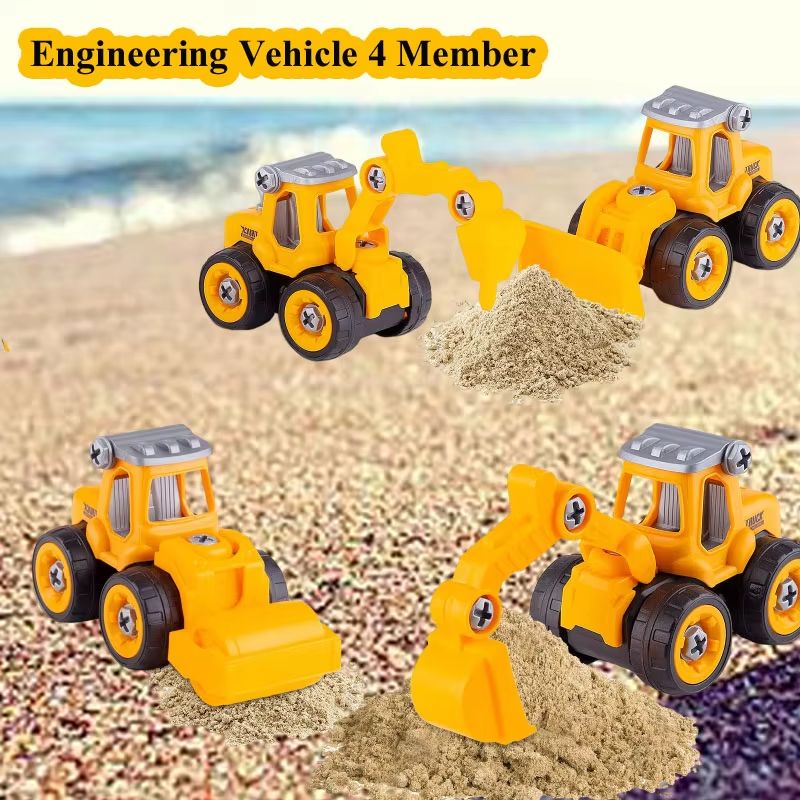 Kids DIY Engineering Truck and Tool Set