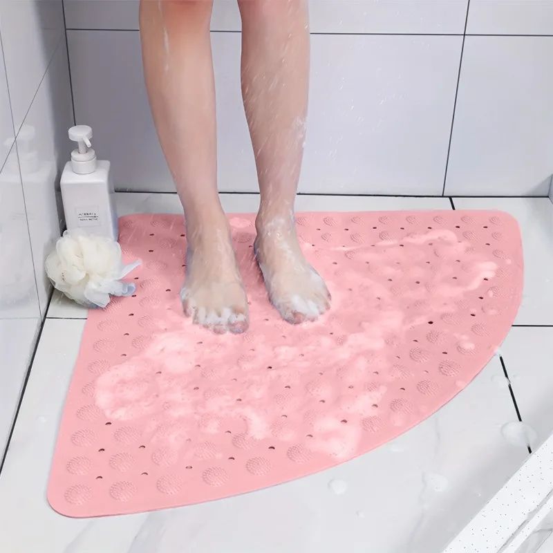 Fan Shaped Anti Slip Bathroom Mat
