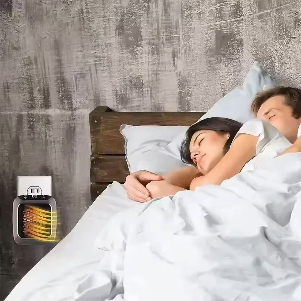 Mini Wall Mounted Electric Heater with Remote Control
