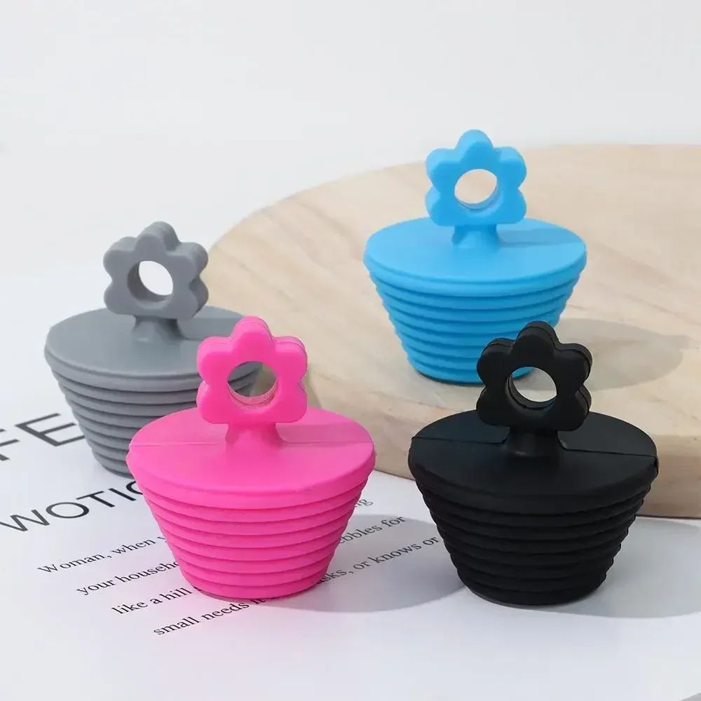 Everyday Universal Silicone Tub Plug - Leak-Proof Bathtub & Sink Drain Stopper