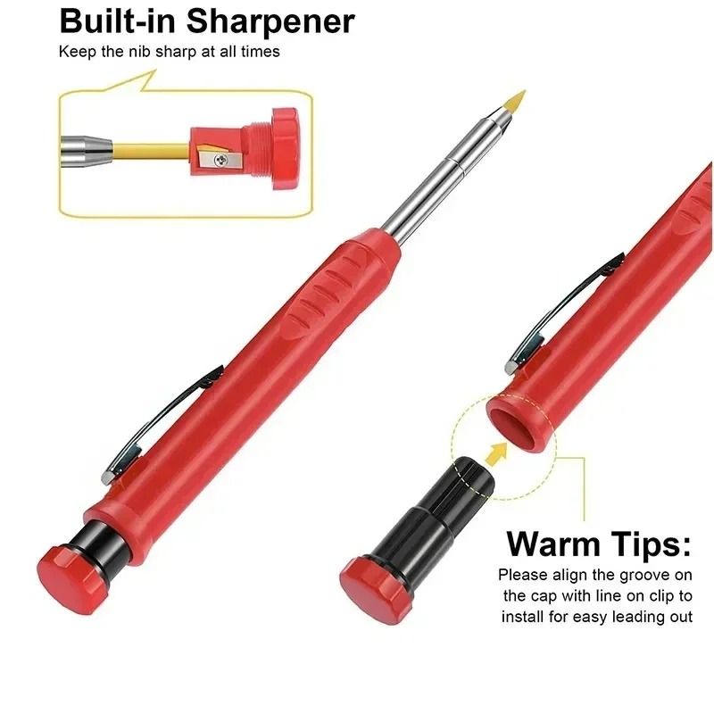 2.8mm Solid Carpenter Mechanical Pencil