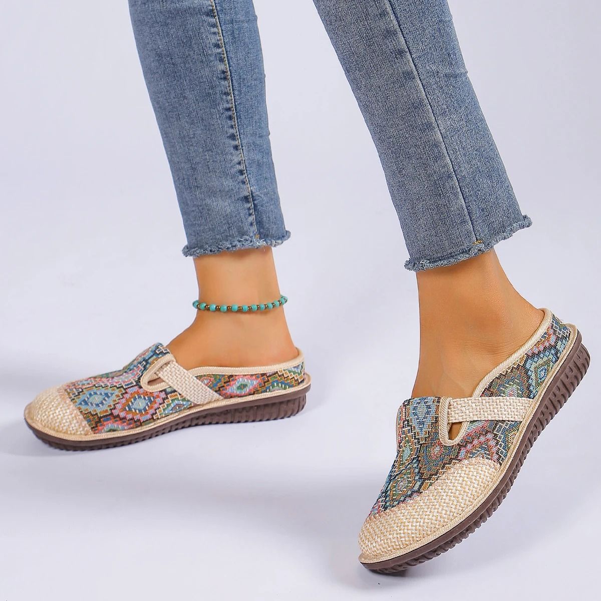 Women's Lightweight Summer Slip On Mules
