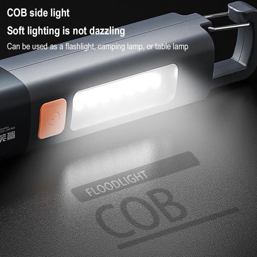 Rechargeable Super Bright LED Camping Flashlight