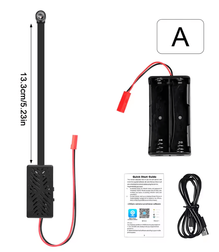 1080P Mini WiFi Camera Module with Motion Detection and Remote Contrl
