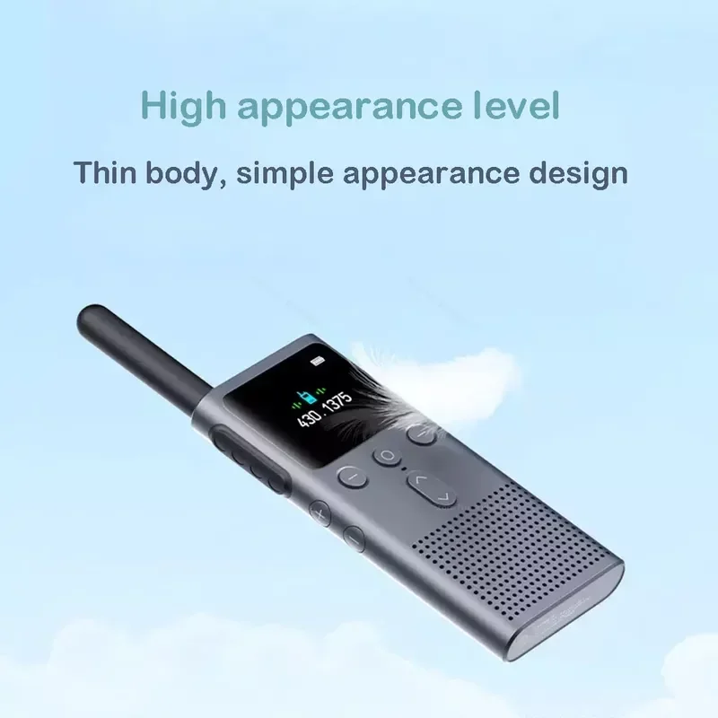 Long Range Walkie Talkie Dual Mode Power Two Way Radio with Color Screen