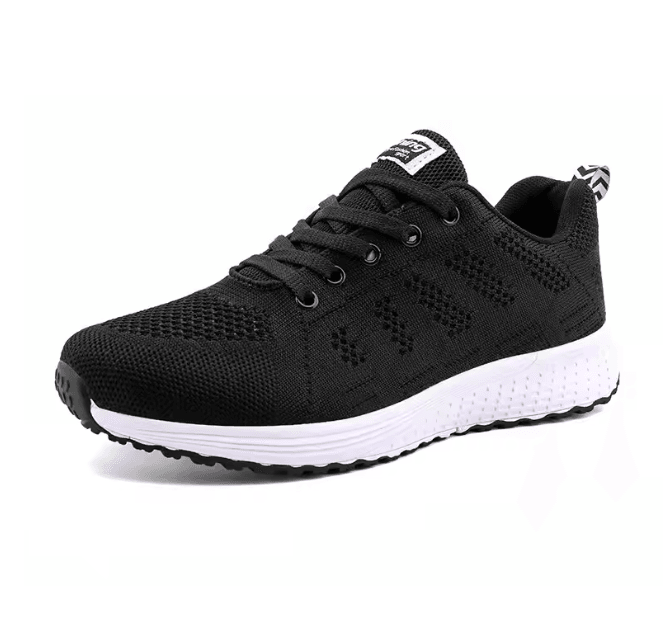 Women Breathable Mesh Walking Shoes Casual Flat Sneakers