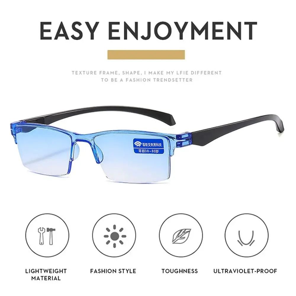 Smart Automatic Zoom Frameless Reading Glasses
