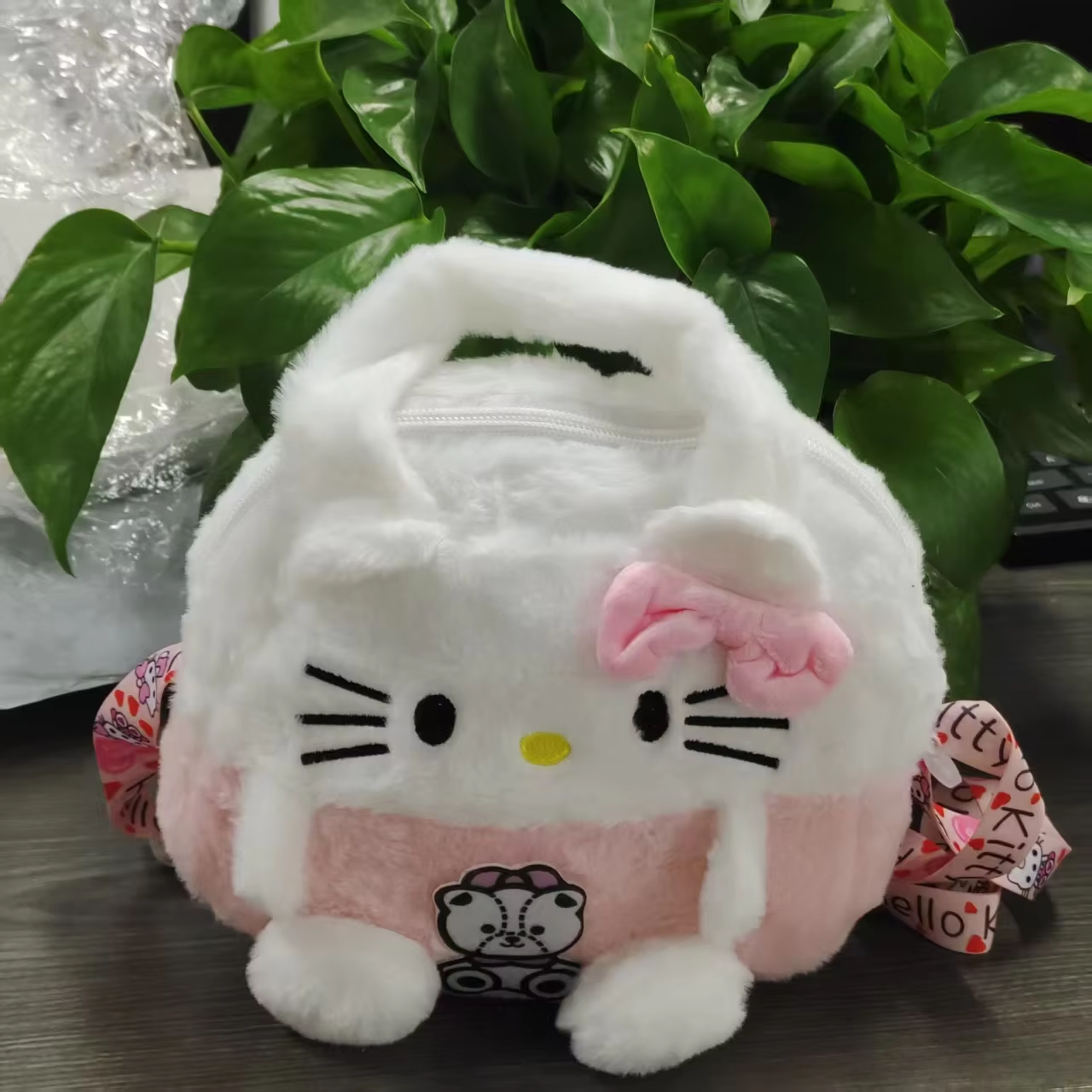 Soft and Comfortable Cute Anime Cartoon Plush Toy Doll and Plush Bag Perfect Birthday Surprise Gift