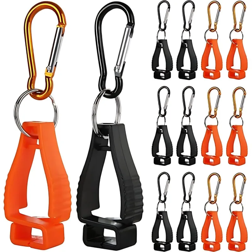 Heavy Duty Work Glove Clip Holder Durable Aluminum Safety Glove Hanger