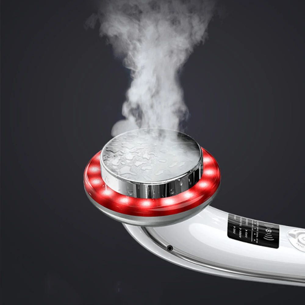 6-in-1 Ultrasonic Cavitation Body Massager – EMS Face Lifting & Skin Tightening Machine with Infrared Therapy