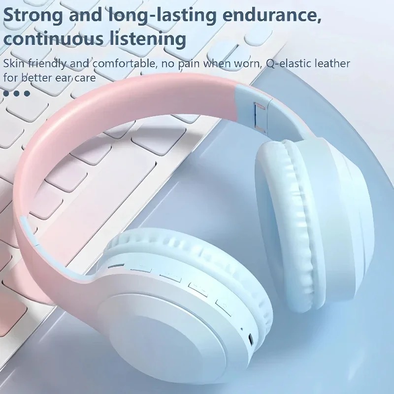 Pro Gamer Wireless Gaming Headset High Fidelity Audio & Active Noise Cancelling Headphones with Mic