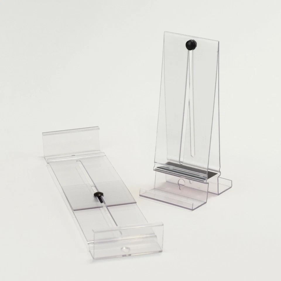 Invisible Comic Book Display Shelf Stand and Wall Mount