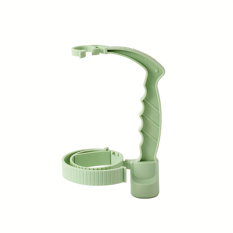 Adjustable Drink Pouring Cup Handle, Built-In Bottle Opener, Beverage Inverting Holder with Lemon Cover Rack