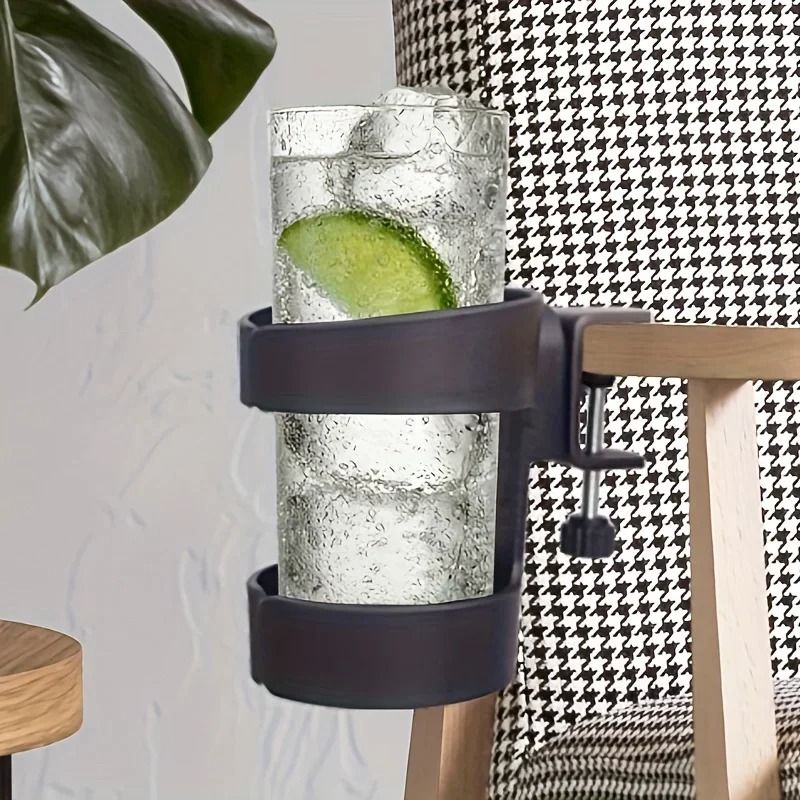 Space Saving Under Table Cup Holder