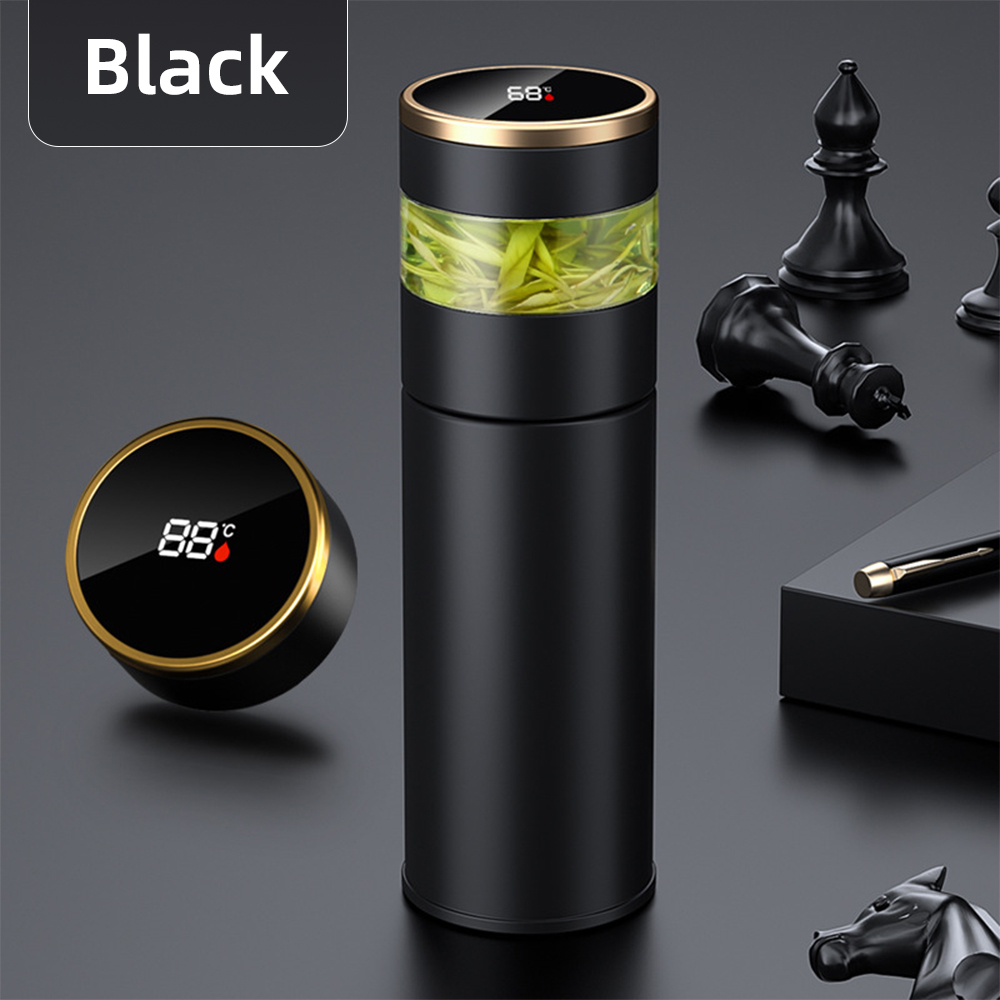Stainless Steel Tea Thermos with LED Temperature Display