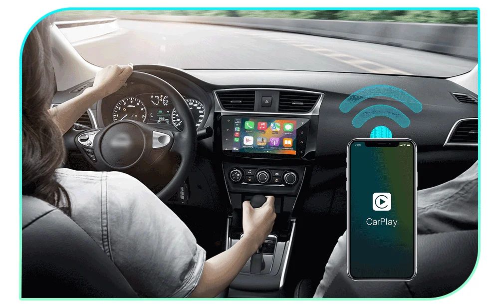 Carlin Kit 5.0 Wireless CarPlay Android Auto Adapter
