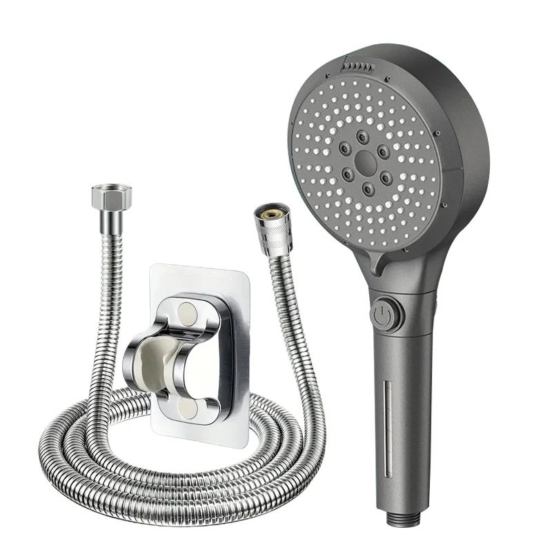 High Pressure Shower Head 6 Mode Adjustable Multifunction Handheld