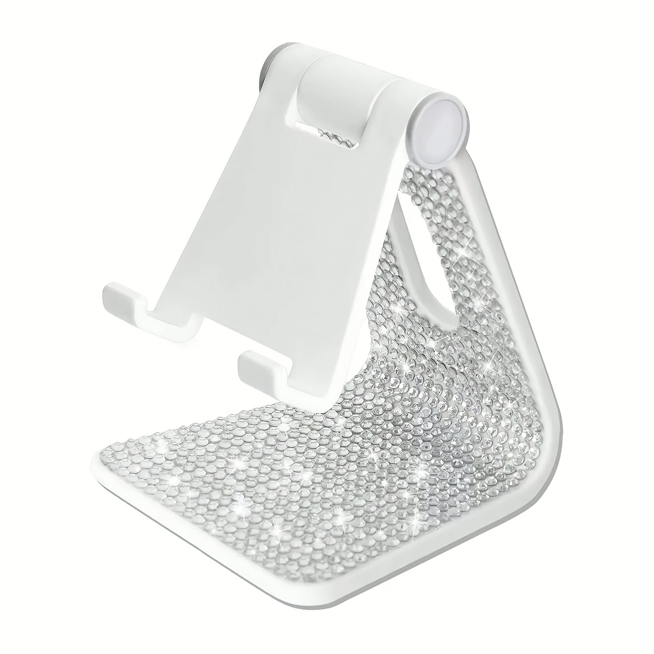 Mobile and Tablet Compatible Sparkling Diamond Phone Stand Desktop Stand