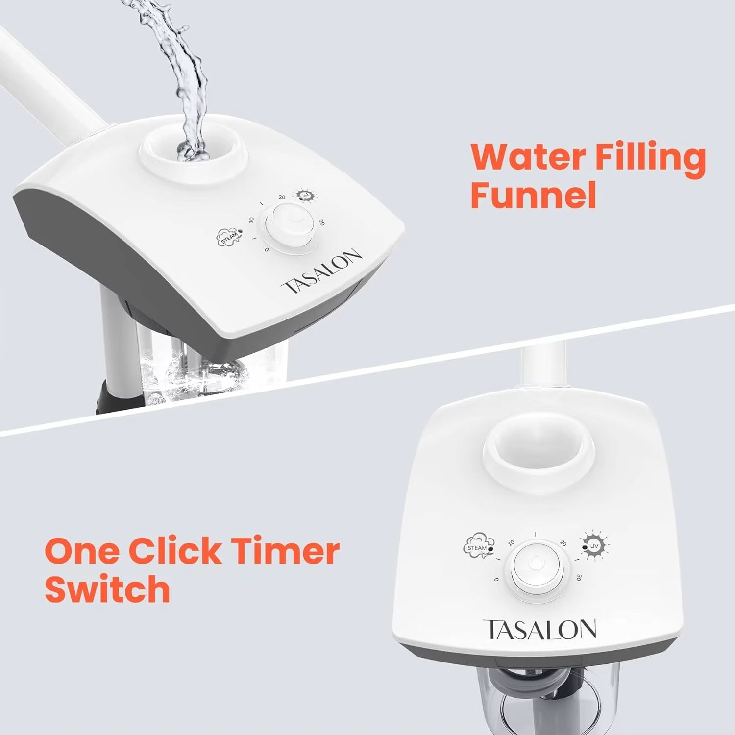 Ozone Facial Steamer with Warm Mist – Deep Cleaning & Skin Hydration for Home Spa and Salon