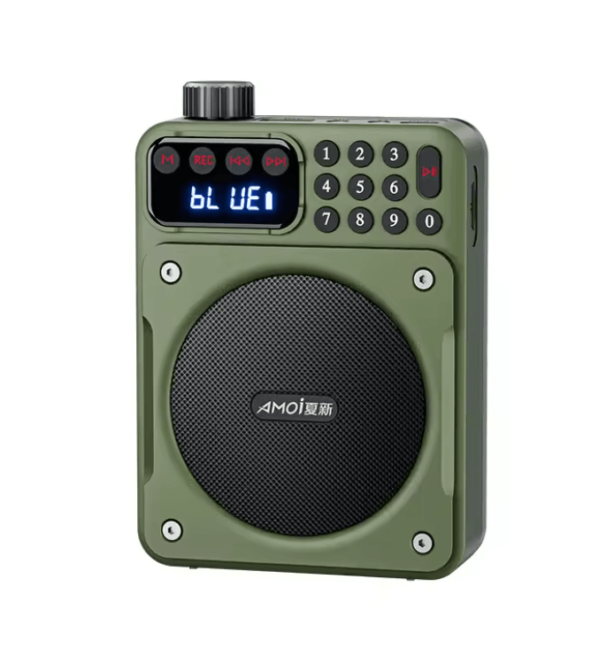 Mini Digital FM Radio Bluetooth Speaker with USB TF Card Display