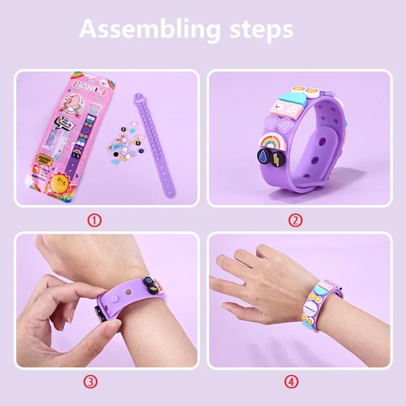DIY Kids Silicone Bracelet Kit – Creative Friendship Bracelet Making Set for Birthday Gifts