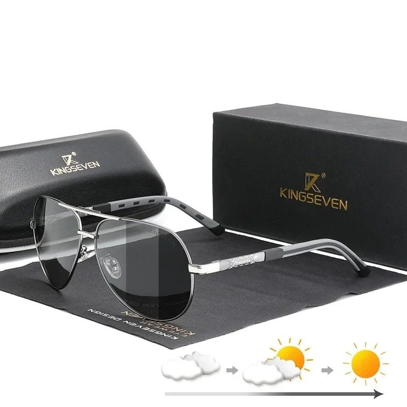 Luxury Retro Aluminum Frame Sunglasses
