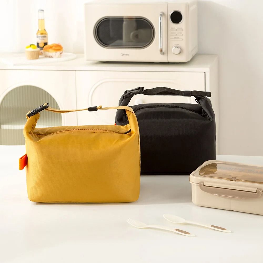 Insulated Bento Lunch Bag Portable Aluminum Foil Picnic Food Storage Handbag