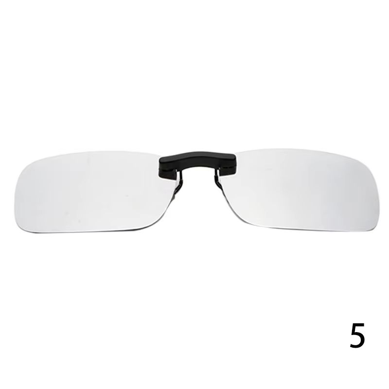 Polarized Clip On Sunglasses UV400 Day and Night Driving Glasses Attachment