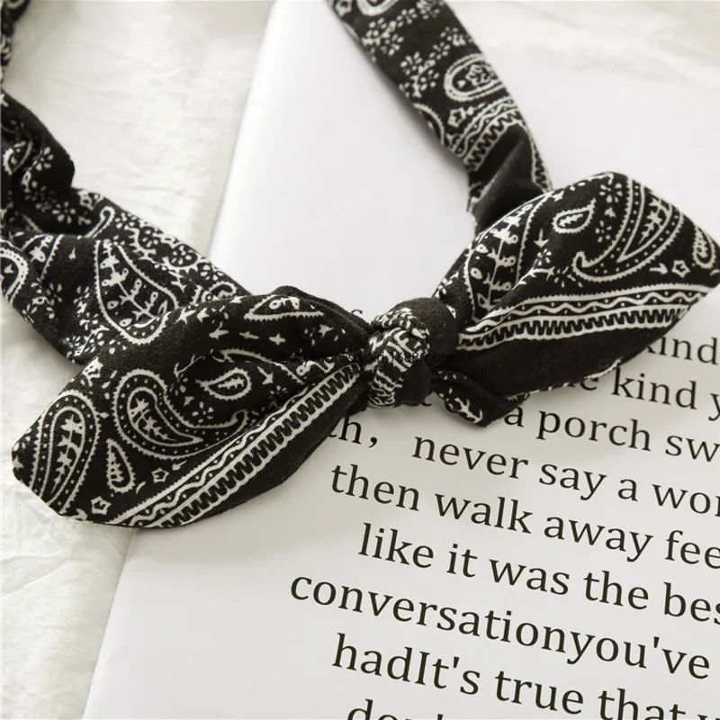 Boho Cross Knot Turban Headband for Women – Soft Elastic Vintage Hair Accessory