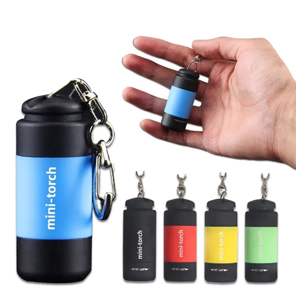 Ultralight Mini Keychain Flashlight and Finger Light