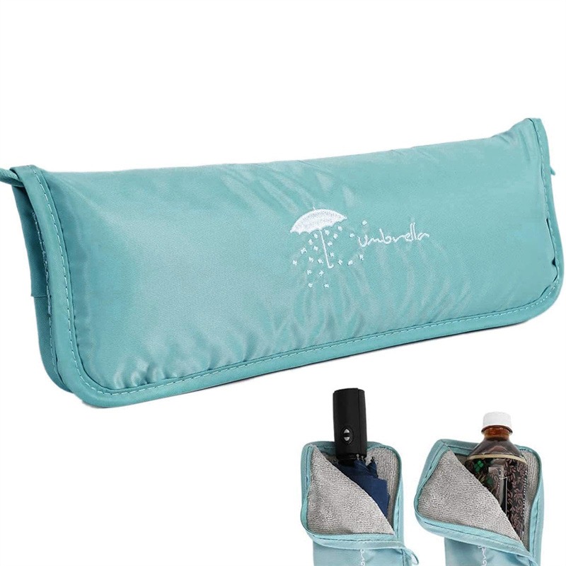Waterproof Wet Umbrella Bag with Absorbent Lining for Travel and Daily Use