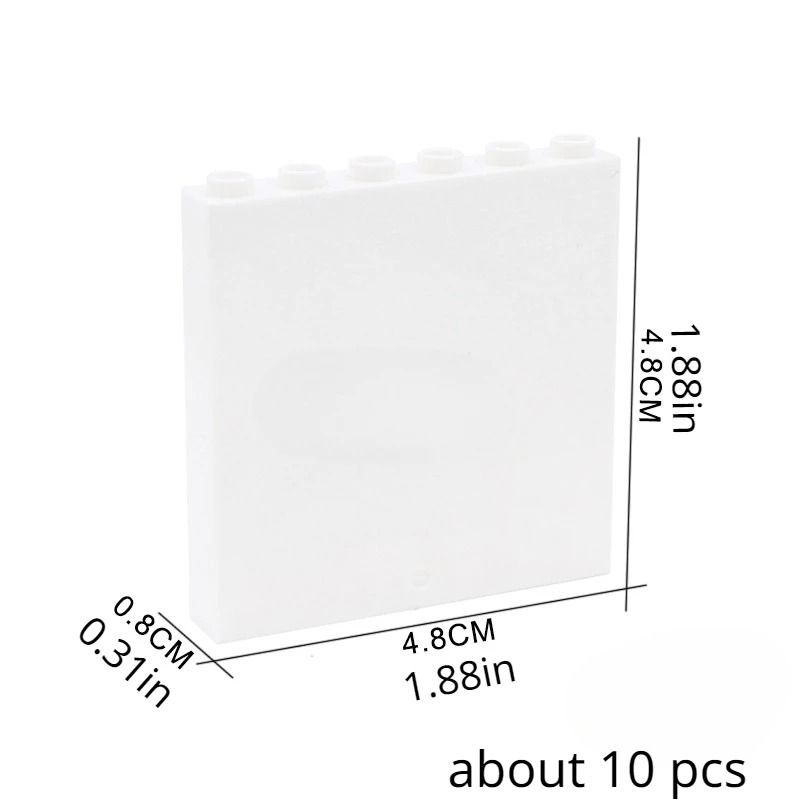 1x6x5 Window Glass House Wall Elements