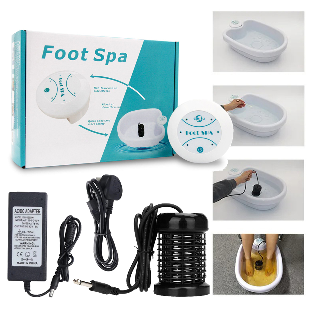 Detox Ionic Foot Spa Bath Machine, Relieve Fatigue & Promote Vitality