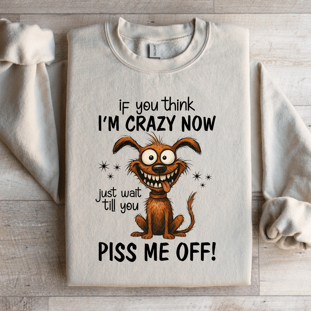 If You Think I'm Crazy Now Sweatshirt