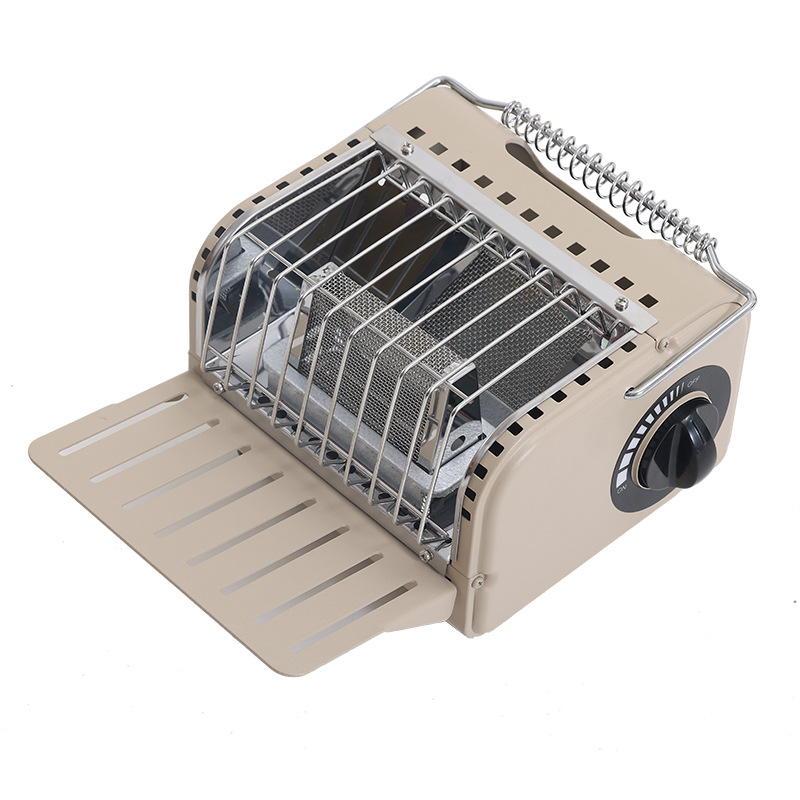 Portable Outdoor Gas Stove Heater for Winter Camping, Mini Heating Stove for Car & Fishing Trips