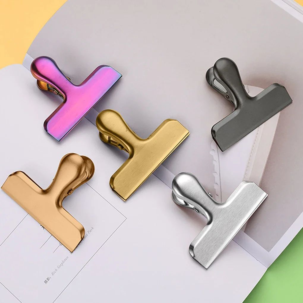 FreshLock stainless steel bag clips for Food Bags, Snacks, and Papers