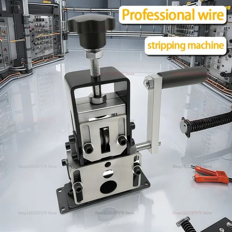 1–70mm Heavy-Duty Wire Stripper – Manual & Drill-Powered Copper Peeling Tool