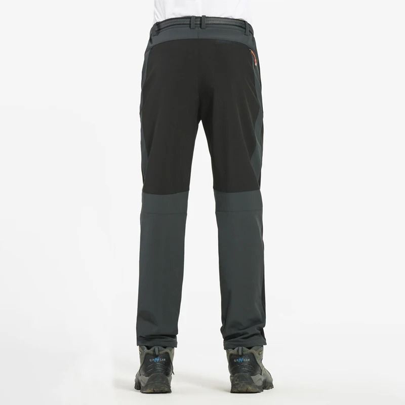 Mens Winter Waterproof Hiking Pants with Fleece Lining