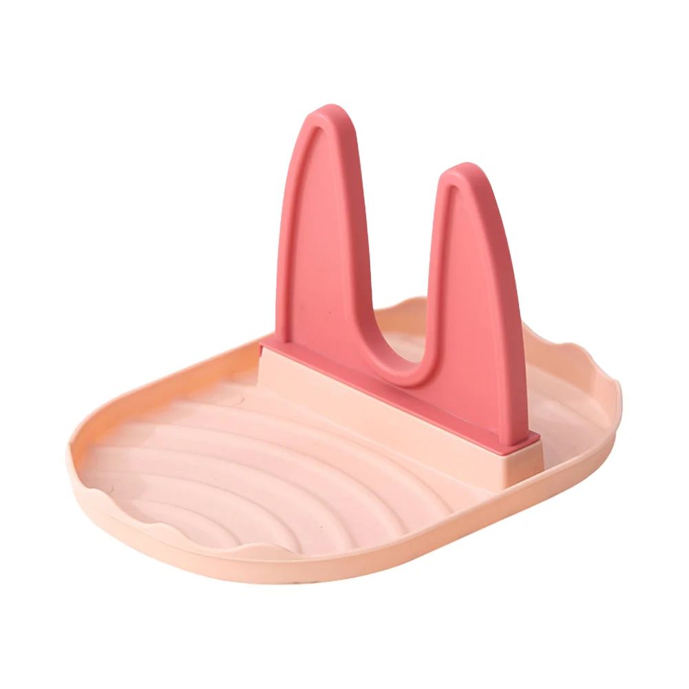 Pan Lid and Spoon Rest Holder Kitchen Utensil Stand